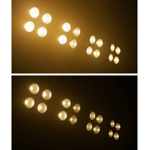 1000w Cob Par Stage Light IP65 2x100w RGBW LED Matrix Strobe Led Lights PVC Par