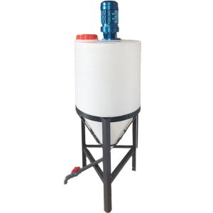 PE Plastic Poly Industrial Tank Mixer 500L 40kg For Water Mixing