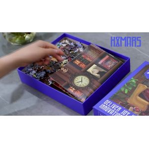 Custom Printing Giant Jigsaw Puzzle For Adults 1000 Pieces Matte Laminated