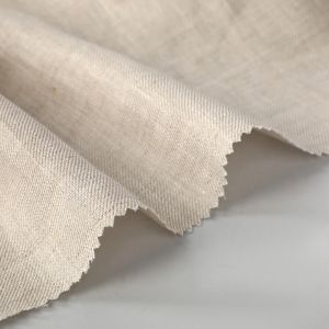 2025 China Shaoxing High Quality Pure Linen Fabric 100% Linen Summer Woven Plain