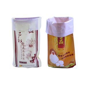 White PP Fertilizer Packaging Bags With Single / Double Sewed Bottom
