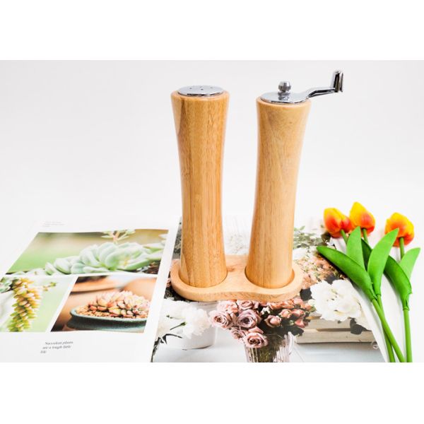 Quality Salt And Pepper Spice Mill Sets Adjustable Coarseness wholesale