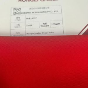 Cheap Zara Basic Polyester Spandex 2/2 Twill Fabric for Women′s Sblazer 58+60+50*150+40 260-280GSM for sale