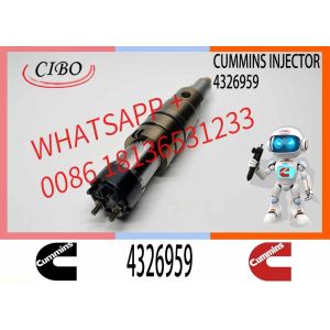 Genuine Cummins diesel engine 4326959 ISZ QSZ Injector 4326959 1881565 2031835