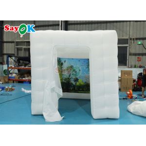 Led Light Inflatable Marquee Tent Children Inflatable Cube Party Nightclub Tent