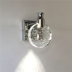 Modern Crystal Led Wall Lamp Simple creative bedroom crystal wall lamp (WH-OR