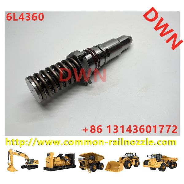 Construction Mechanical Engine Parts Diesel Fuel Injectors 4P9076 111-3718 For 3508 3512 3516 Engine