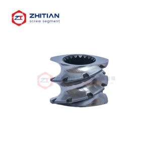 Custom OEM Screw Elements with Vacuum Heat Treatment for High Precision and Extended Service Life in Twin Screw Extruders