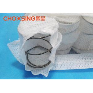 Standard 50cm*50cm Pocket Spring Unit Non Woven Fabric Surface Individual Design