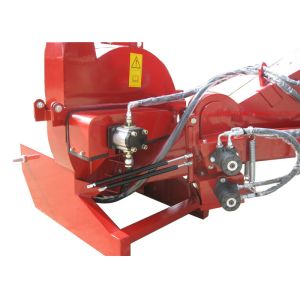 9 Inch Three Point Hitch Wood Chipper Shredder Pto Driven Hydraulic Feed