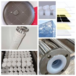 Customized Fluoroplastics Raw Materials Small Pellets Form Black Color