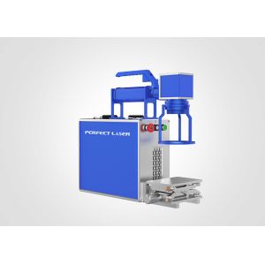 High-Speed Bule Handheld Desktop Laser Engraving Machine For Metal And Plastic