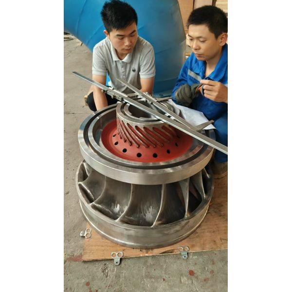 Customized Blade Dimensions Stainless Steel Hydro Turbine Runner For And Environmentally-Friendly Power Generation