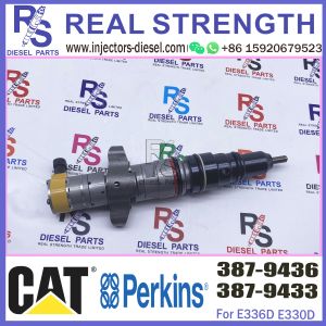 E330C E336D excavator parts C9 engine injector 387-9433 387-9436 for CAT