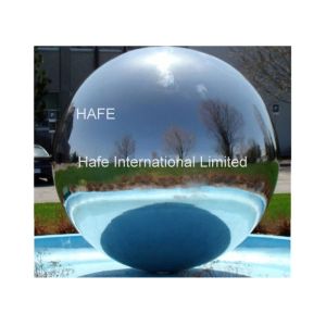 1.5M Durable Giant Inflatable Mirror Ball , Silver Reflective Balloons For Party