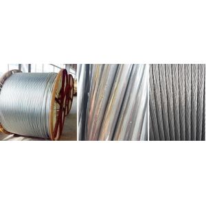 China 1.5 - 4.5mm Aluminum Conductor Steel Reinforced , Aluminum Conductor Cable Bare Insulation Material on sale