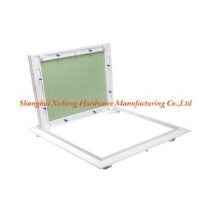 White Powder Coated Aluminum Access Panel With Aluminum Frame Optional String