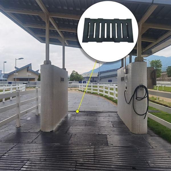 Quality Rubber Mat With Drainage Function,600*300mm Horse Mat, Drainage Mat, Joint-Friendly, Weatherproof And Easy To Clean, wholesale