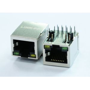 ARJM11B1-805-AB-EW2 1x1 Port RJ45 Connector With 2.5G Base-T Magnetics