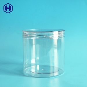 Customized Aluminium Lid 740ML 24OZ Clear Plastic Cans