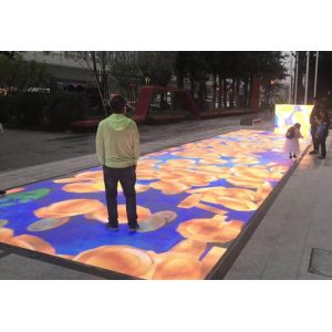 250x250mm Module Interactive LED Floor Panels For Party Mall Dj Bar