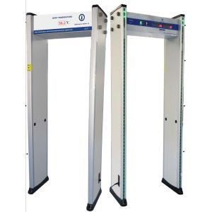 Walk Through Body Temperature Scanner Metal Detector Gate Pass Through Door