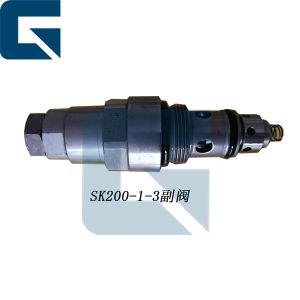 China SK200-1/3 2436R768F1/2/3 Excavator Hydraulic Pump Service Valve 1 Year Warranty on sale