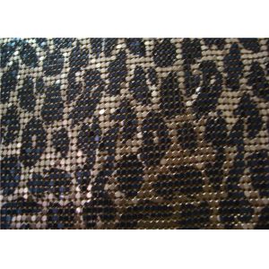 Fashion Brass / Aluminum Alloy Metallic Mesh Fabric Colth Sequin Fabric