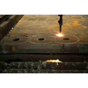 Chrome Plated Carbon Sheet Metal Fabrication Laser Cutting Machine Parts