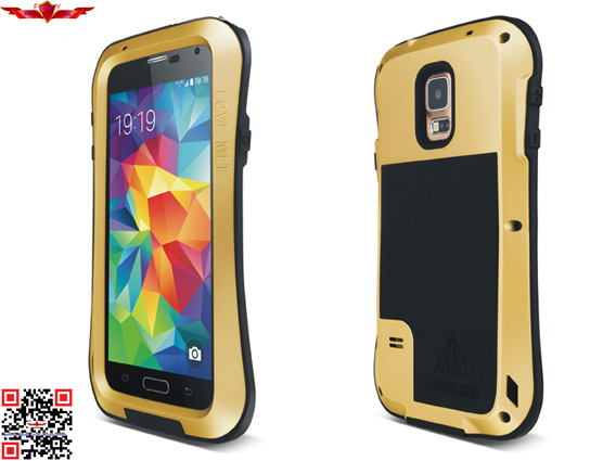 Genuine Aluminum Dirtproof/Shockproof/Waterproof Case For Samsung Galaxy S5 Gift Box Yes