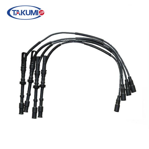 100% Inspection Spark Plug Cables , CHERY High Tension Spark Plug Wire PBT