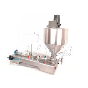 SUS304 Single Head 1000ml Volumetric Piston Filling Machine