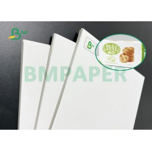 Optimal Printability 20PT 24PT White GS1 Cardboard For Food Packaging