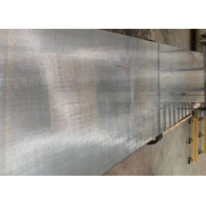 20mm Decorative Laminated Glass Panels Nano Metal Coating Mesh Fabric