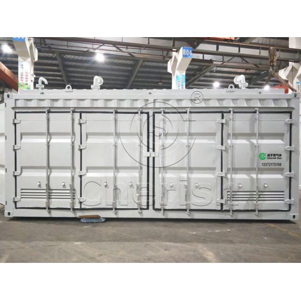 Skid Mounted High Purity Nitrogen Generator Small Floor Area Long Using Life