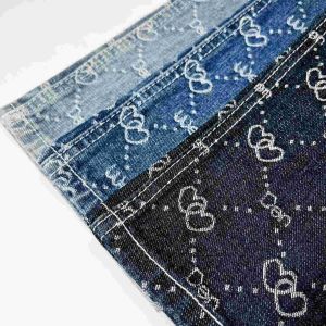 Printed Bulk Denim Material Heavy Weight 11 Oz Denim Fabric