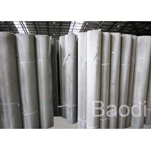 Radiation Free Rolled Stainless Steel Wire Mesh Screen 316 For Filter / Strainer
