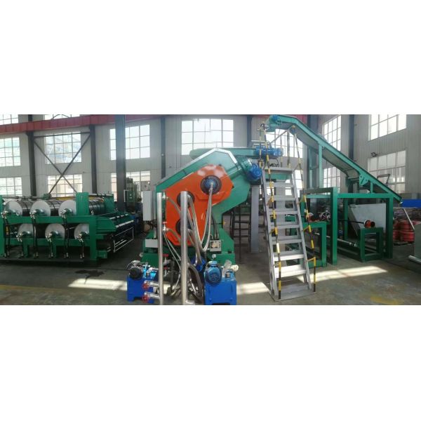 PLC Control System Smooth Rubber Sheet Calendering Machine 0-20m/Min Roller