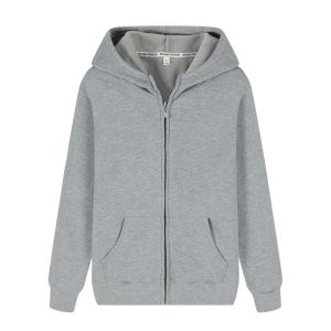 China 160gram Cotton SGS Anti Pilling Athletic Pullover Hoodie Embossed Zip Unisex on sale
