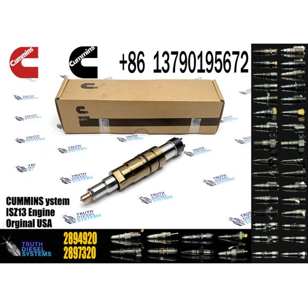 Quality High Precision Diesel Common Rail Fuel Injector 2894920 5579415 for Cum-mins ISX XPI X15 Series Injector High Performance Fuel Injectors wholesale