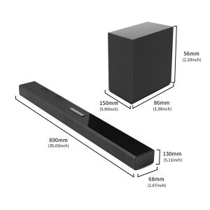 CM619 Multi Functional Wireless 3.1 Bt Speaker For Tv With Enhanced Audio Remote