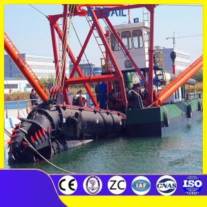 Hydraulic Motor Diesel Engine Cutter Suction Sand Digging Equipment with Full