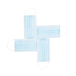 3 Ply 17.5cm Face Mask With Elastic Ear Loop