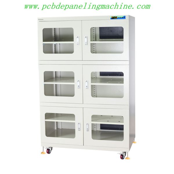Stainless Steel Digital Nitrogen Cabinet , Energy Saving Humidity Control Dry Cabinet