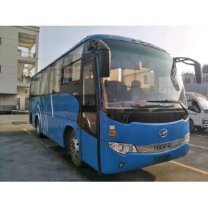 37 Seats 2014 Year Used Higer KLQ6896 Bus Used Coach Bus LHD Steering Diesel