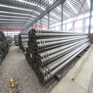 Cheap ASTM A53 A36 ERW Seamless Carbon Steel Pipe 5.8m 6m For Waterworks for sale