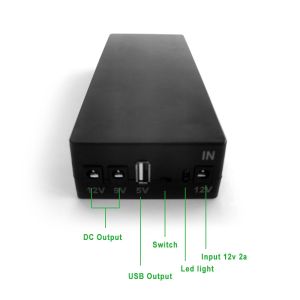 5200mAh Smart Mini UPS For Router And Modems Ups 20000 Mah Portable Power