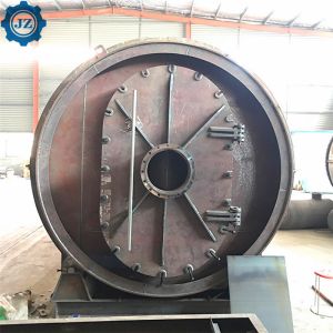 10 Ton Batch Type Solid Waste Tyre Plastic Pyrolysis Plant With Zero Emission