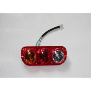 Small Ellipse Three Motorcycle LED Brake Lights Surface Mounted 10-30V DC
