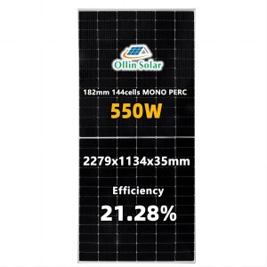 China Home Half Cell Monocrystalline Solar Panel 182mm 10bb 545W 550W 560W on sale